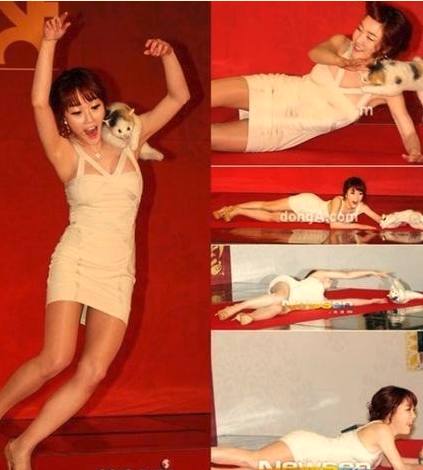 盘点明星走红毯出丑事故,女明星走红毯出丑视频