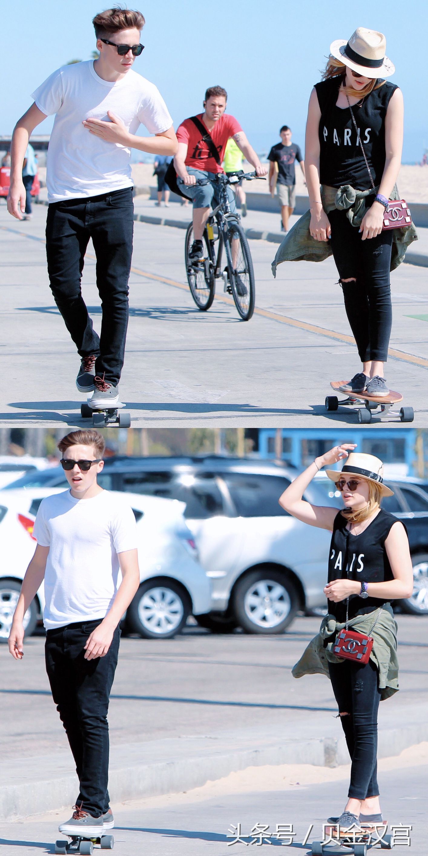 布鲁克林贝克汉姆和科洛莫瑞兹,布鲁克林贝克汉姆与佩尔茨