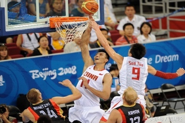 易建联绝杀德国,2008年中国男篮vs德国易建联