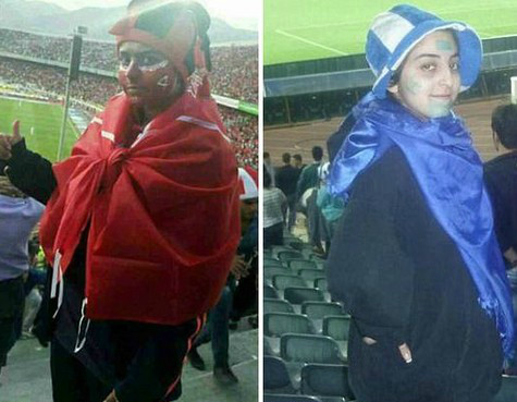 被拦在球场外的伊朗女性:参与体育运动竟这么难?