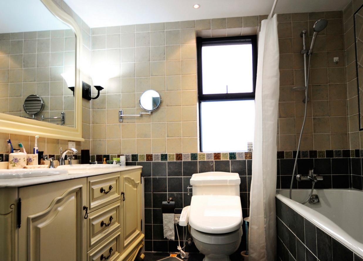 太原173平L四居室，简约美式客厅前卫稳重，天泰玉泽园装修参考下