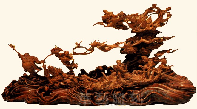 木雕三世轮回雕刻技法,木雕人物眼睛雕刻技法