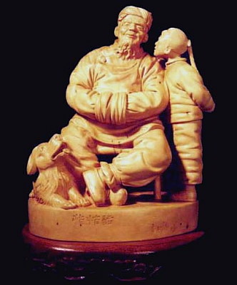 木雕石头纹的雕刻技法,木雕小鱼的雕刻技法是什么