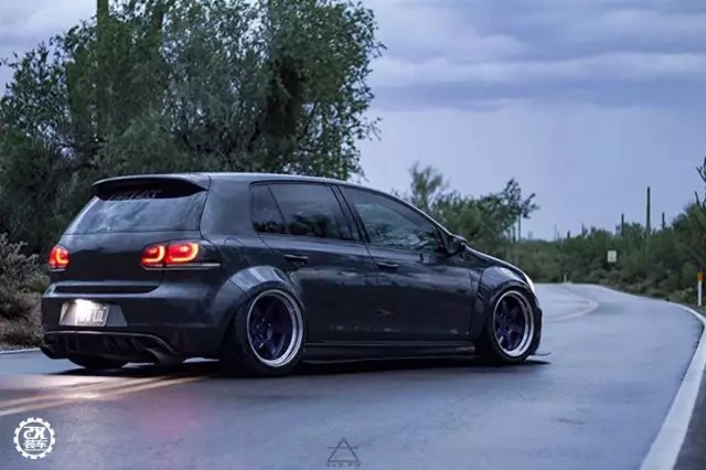 gti改7.5代高尔夫gti大灯,改了十几万的高尔夫gti