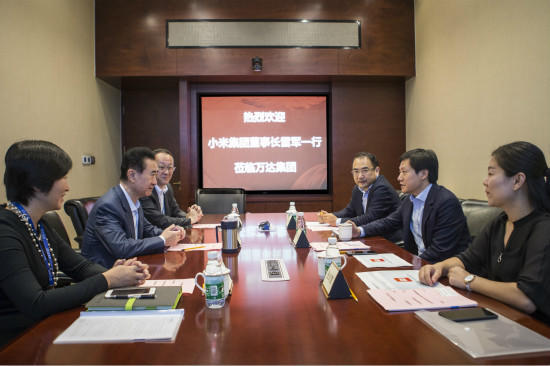 王健林到访雷军,雷军拜访长安汽车