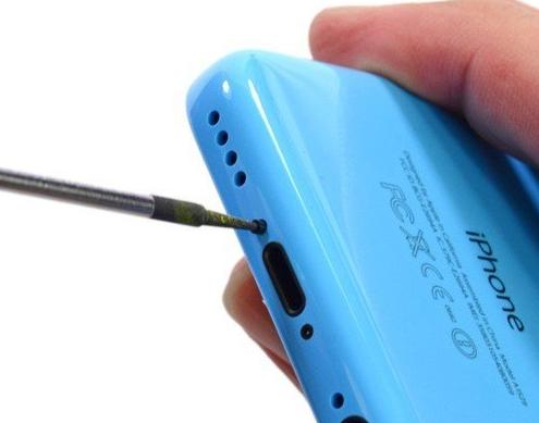 iphone5c拆解步骤,iphone5c拆机后无法开机