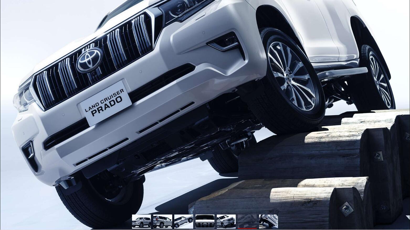 终于等来了冬天图片,普拉多17年大改款官图