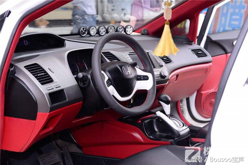 苏州本田思域专业升级音响,本田思域隔音音响