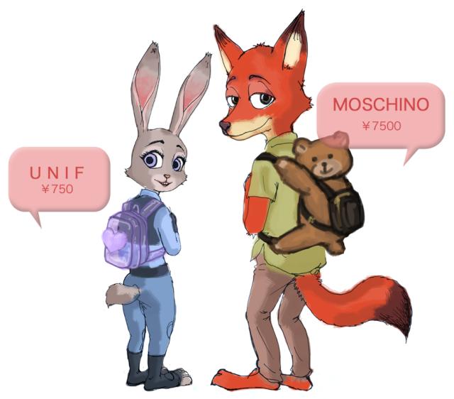 动物城最火的CP居然转行当模特了