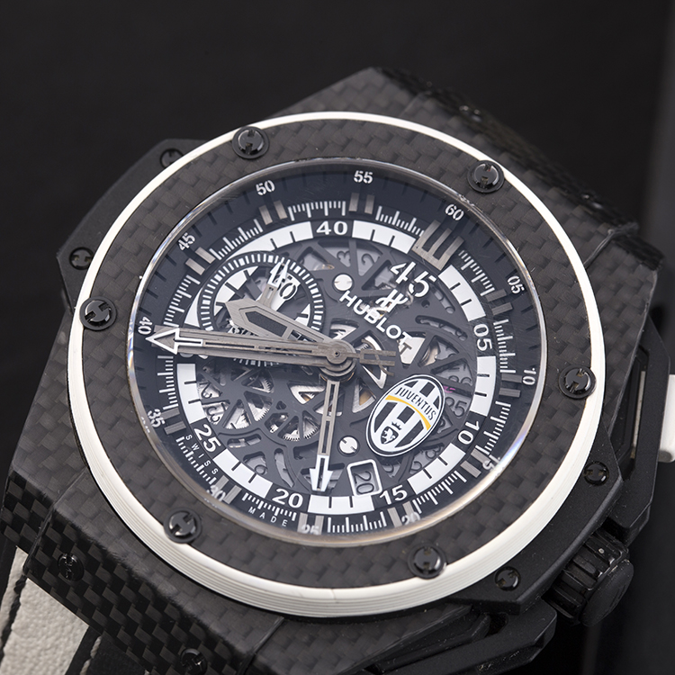 碳纤维机械手表,宇舶尤文图斯限量版