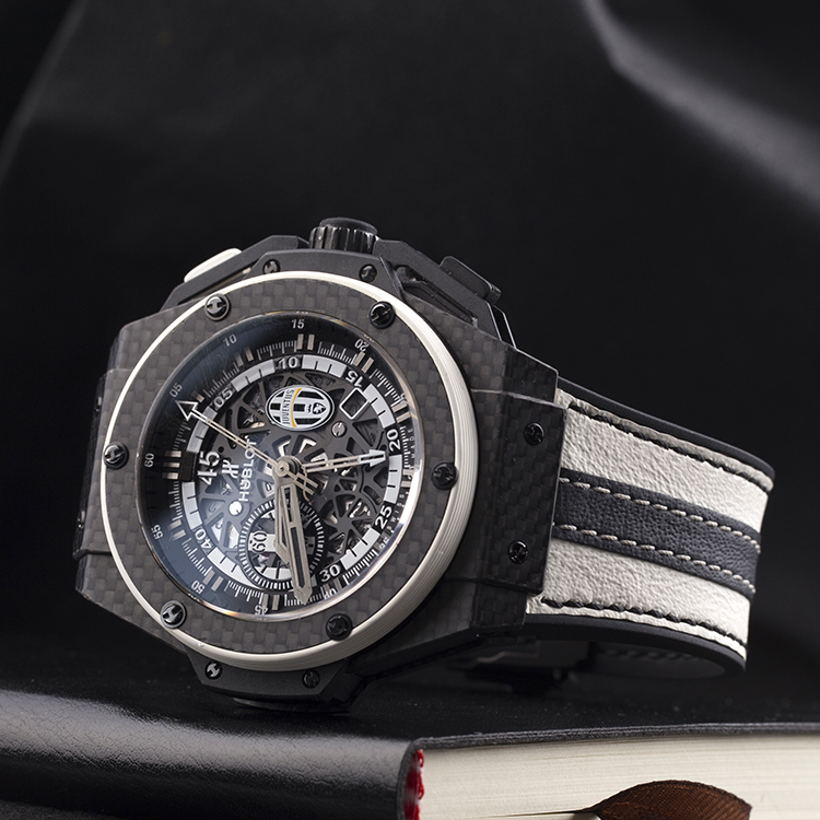 宇舶高尔夫橙色碳纤维腕表,宇舶至尊尤文图斯