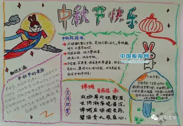 中秋节的灯笼简单又漂亮创意,中秋手工灯笼手抄报文字