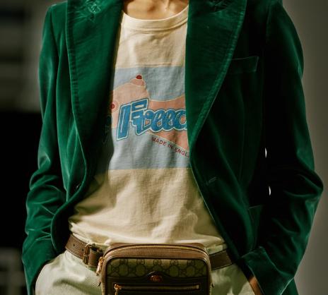 米兰时装周gucci直播外场,米兰时装周gucci三叶草