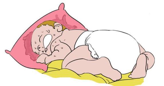 小儿后背出汗多是什么原因,小儿出汗多吃什么能调好