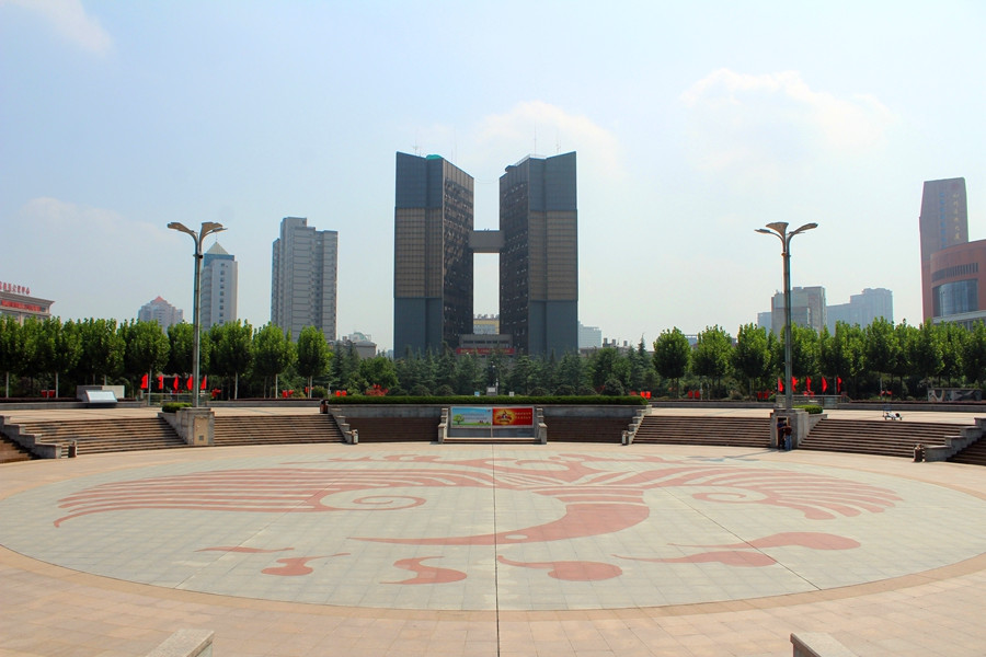 广场喜迎国庆,广场盛装迎国庆