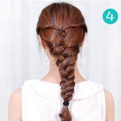 不披头散发的简约编发学生党,披头散发怎么编发可以维持时间长