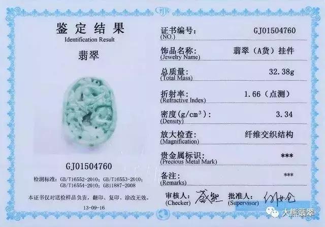 翡翠身份证是啥？三分钟教会您解读翡翠的身份证！远离作假翡翠！