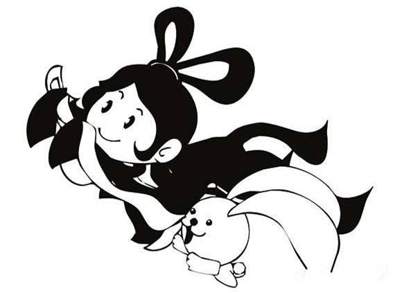 中秋节立体绘本手工,幼儿园民俗绘本小莉的中秋节