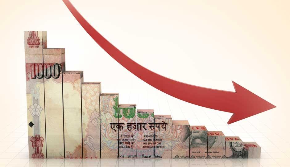 印度卢比兑美元创历史新低,印度卢比下跌