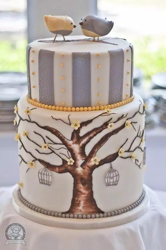 简单的婚礼蛋糕图片大全,最好看的婚礼蛋糕图片