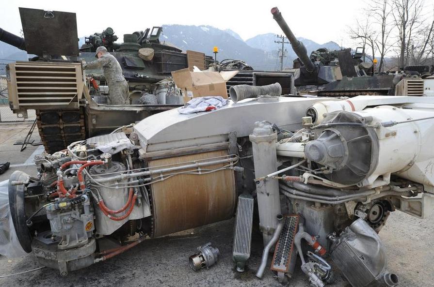 为什么大部分的坦克都采用柴油发动机而不是燃气轮机?