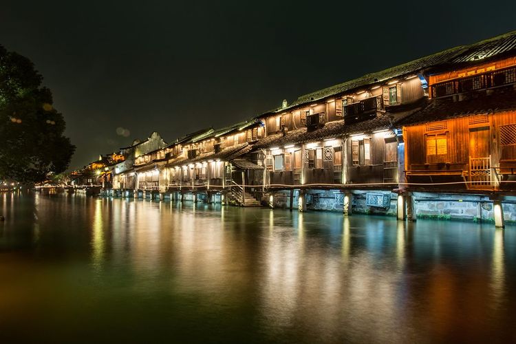 杭州江南水乡乌镇,成都江南水乡乌镇