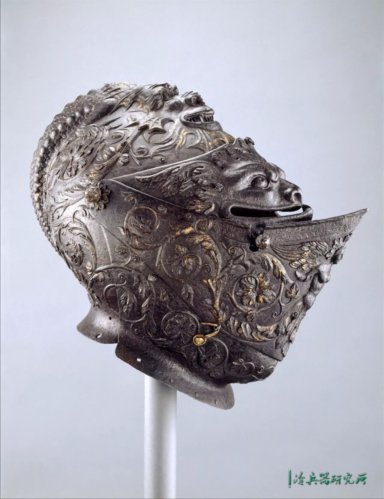 新款洋气头盔,1617世纪欧洲开放式头盔