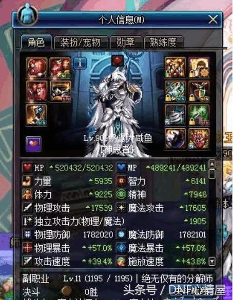 6000体力奶爸,dnf奶爸8000三攻