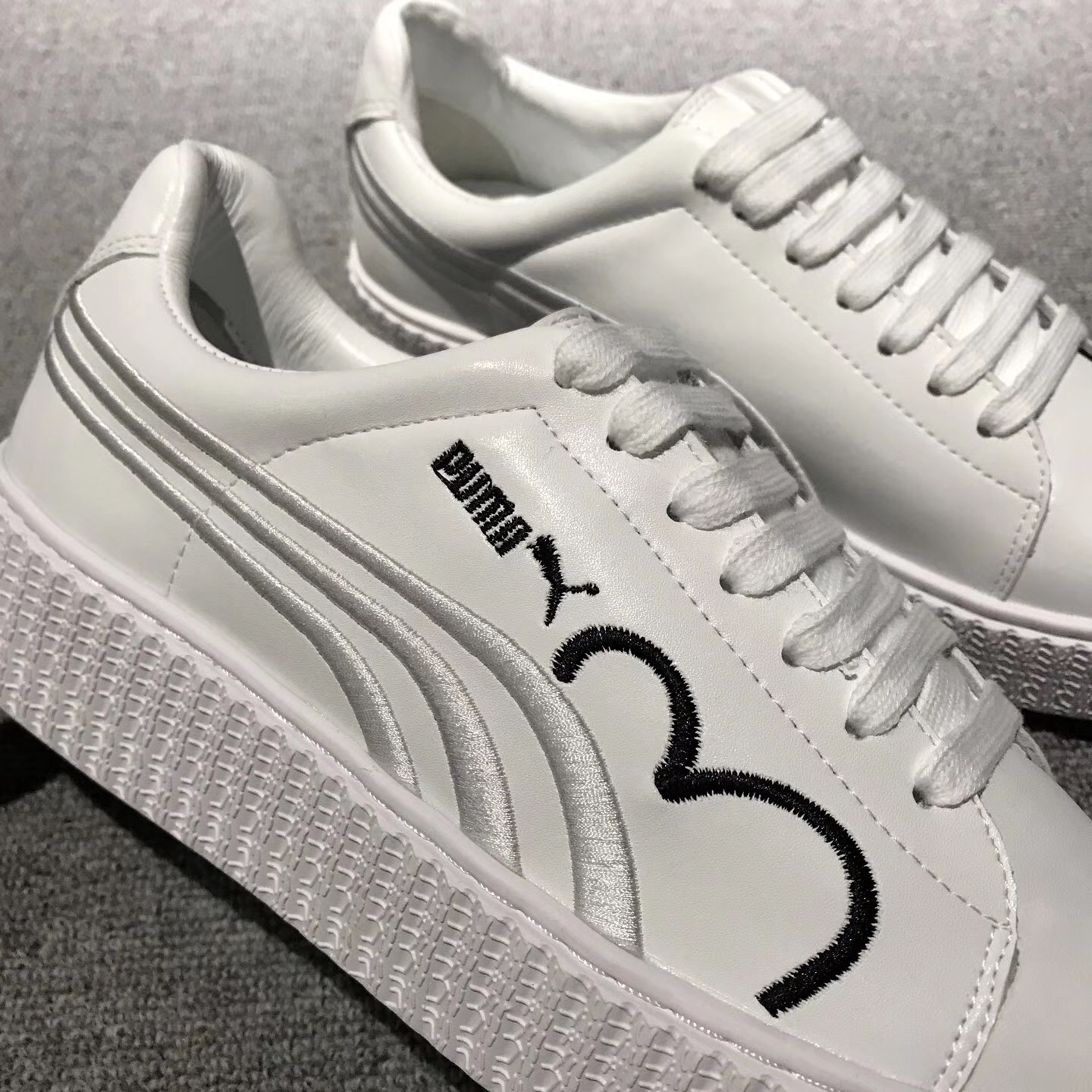 puma彪马女鞋蕾哈娜粉,puma彪马蕾哈娜松糕