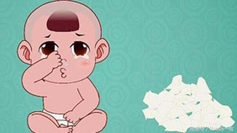 宝宝不到一岁有点流清鼻涕打喷嚏,不到一岁的宝宝流黄色的鼻涕