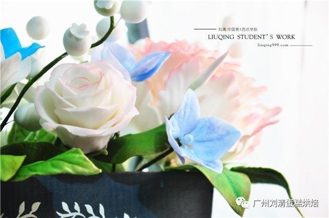 可食用翻糖糖花,翻糖英式糖花教程