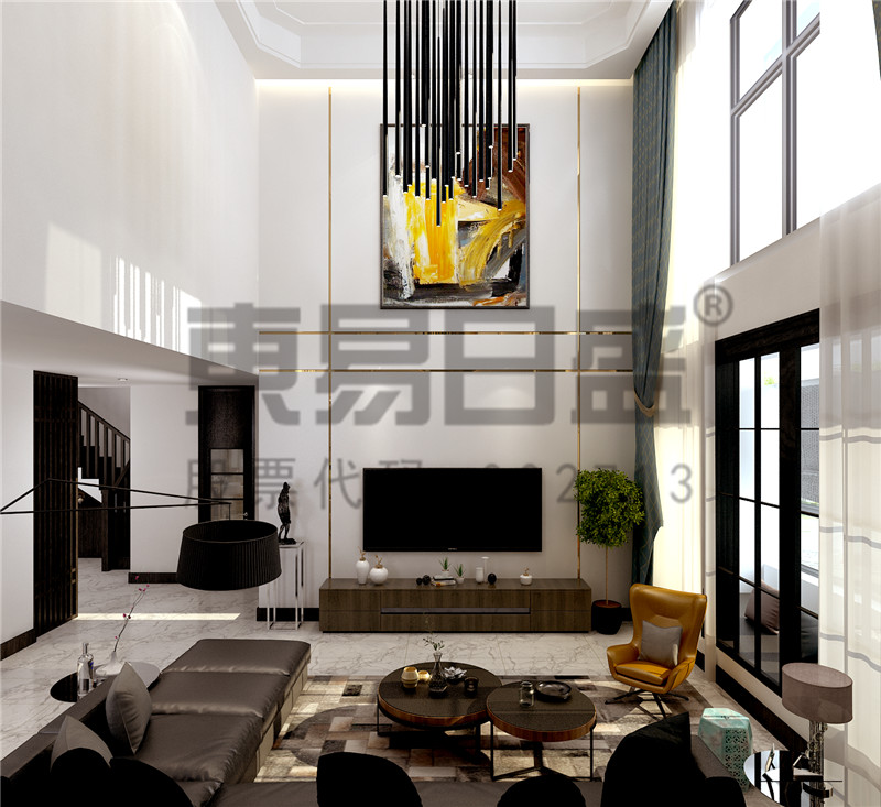 临沂汀香郡别墅装修效果图,临沂汀香郡别墅400平