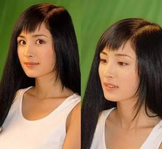 赵丽颖改变的不只是发际线和额头,发际线低额头窄赵丽颖
