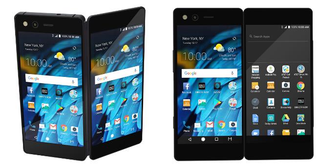 中兴AxonM折叠屏手机发布，网友：原来两块屏幕合起来就是折叠屏