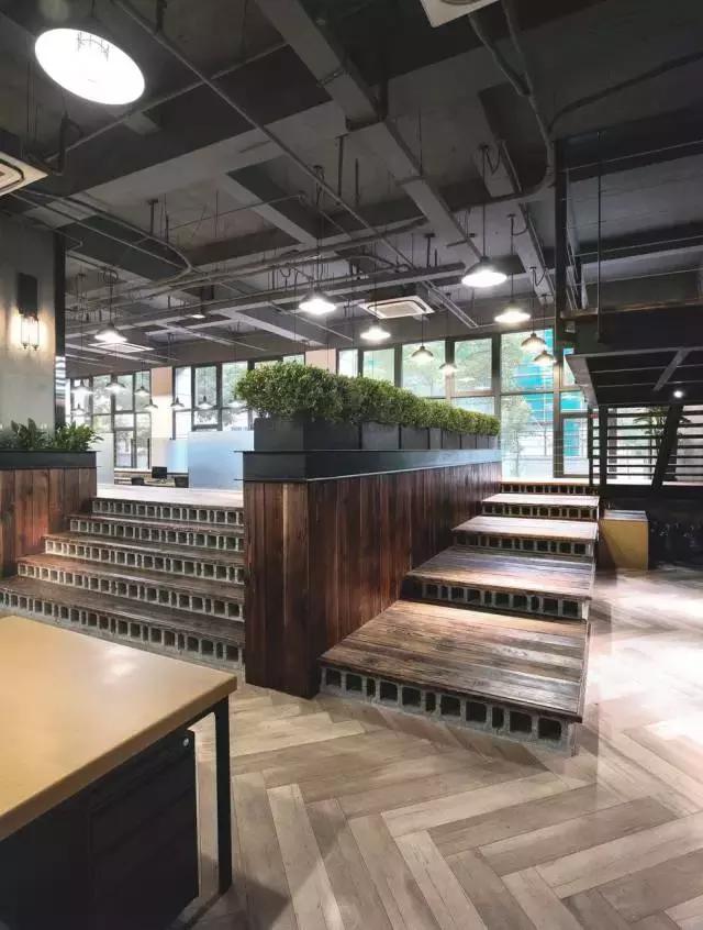 搭建二层公寓loft隔层,极简办公室loft设计方案