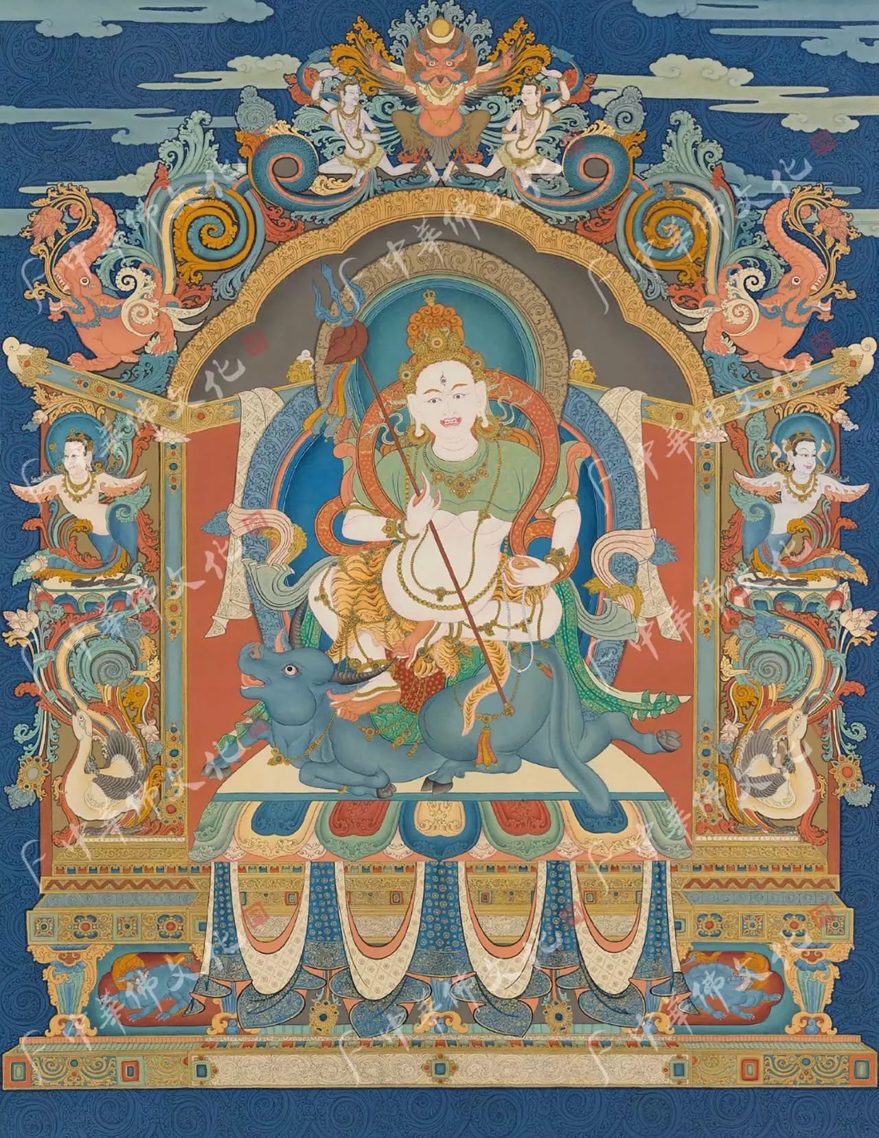 唐卡四大画派,唐卡画派的第一大派