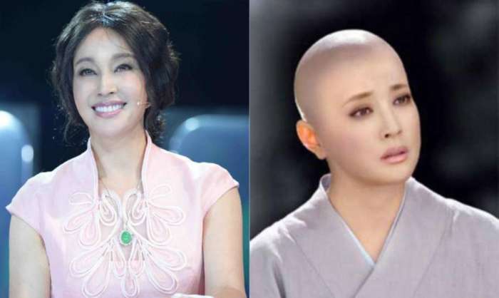 杨幂光头发型,赵薇和范冰冰的光头照