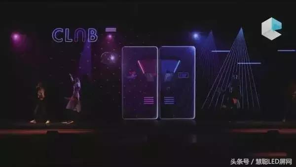 无led屏大气舞台效果,led酷炫光线舞台