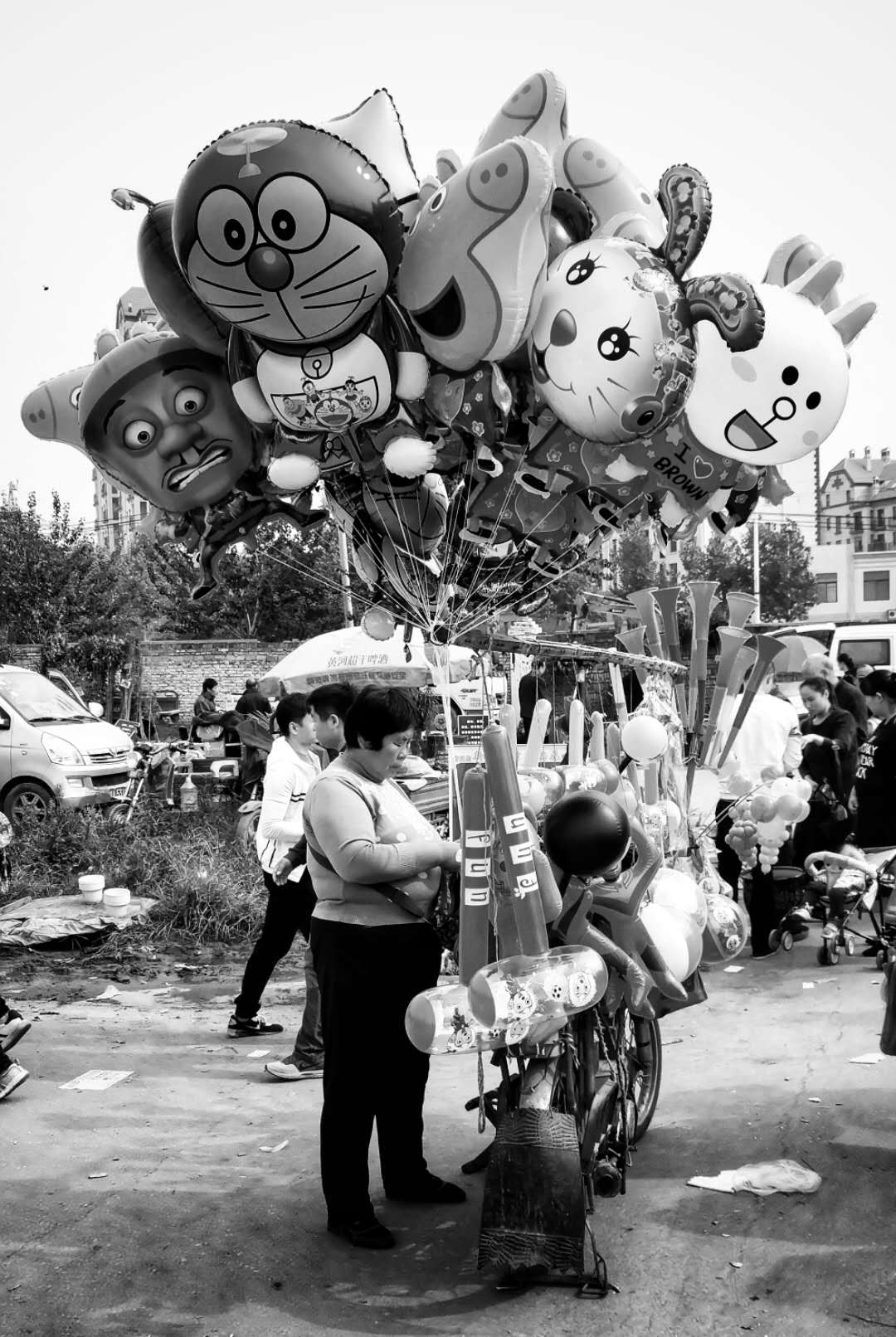 灞桥集市百态,灞桥人像写真