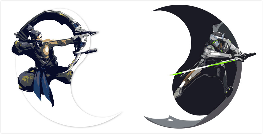 守望先锋英雄设计细节与彩蛋分析：源氏喷漆篇