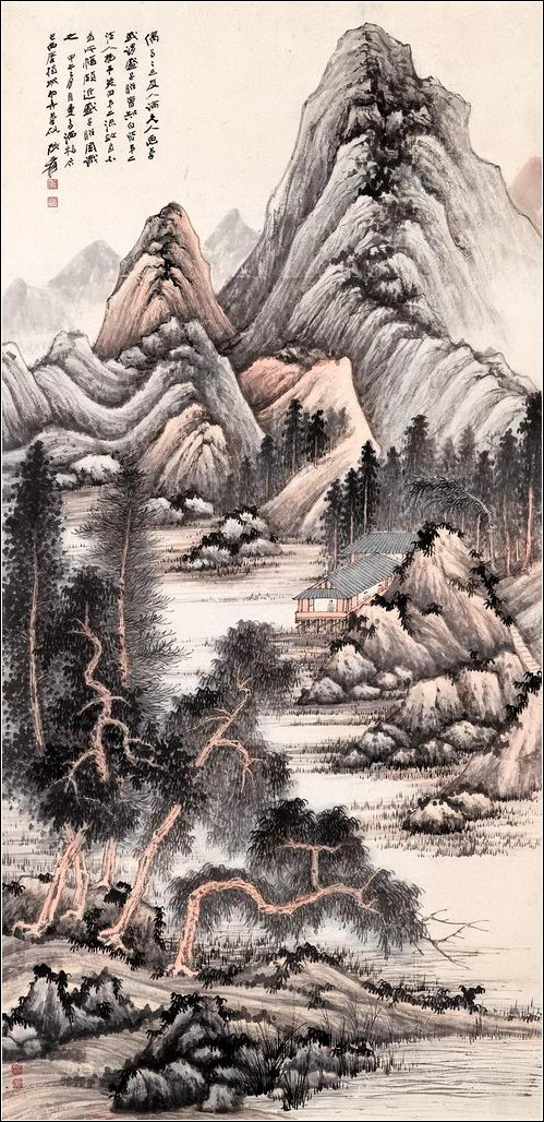 张大千精品画作赏析,张大千精品画作赏析价格