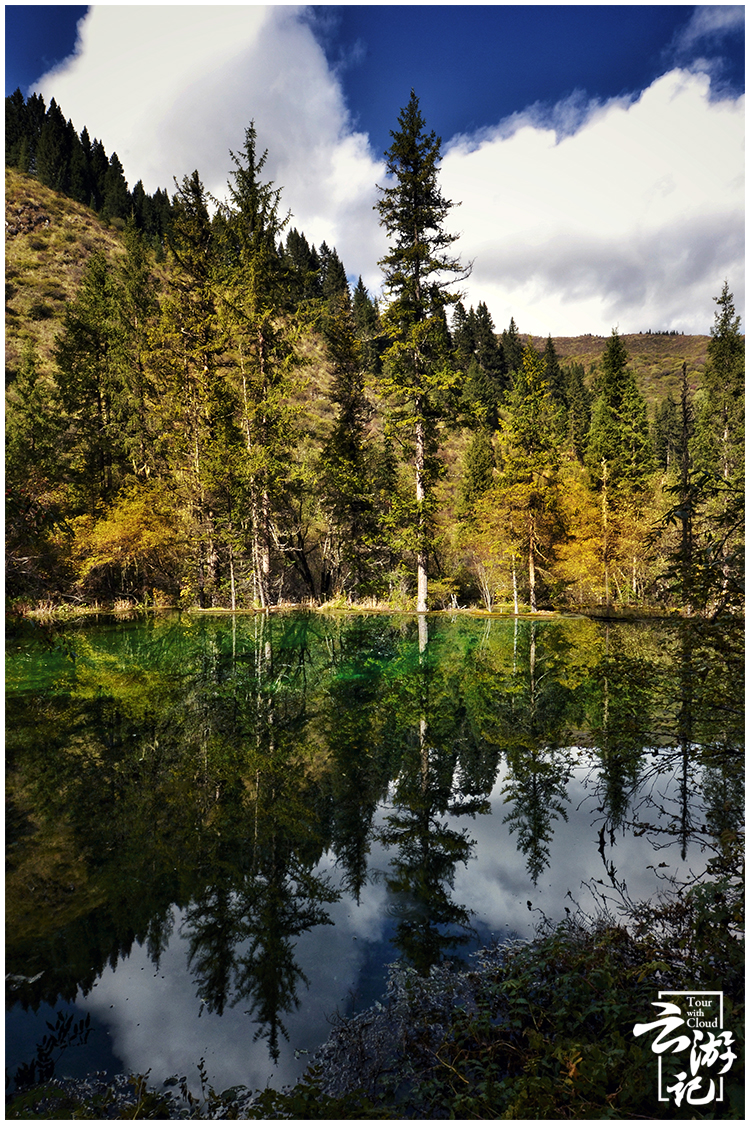 川西小环线4天自驾最佳红叶路线,川西红叶