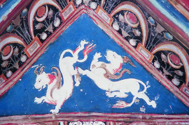 秦汉壁画风格,藏山壁画