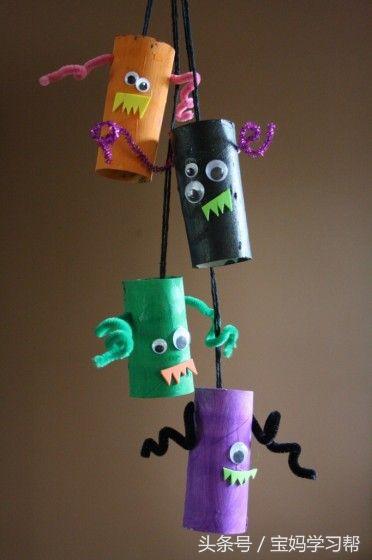 万圣节和宝宝宅家？NO！NO！NO！这11款手工做起来！