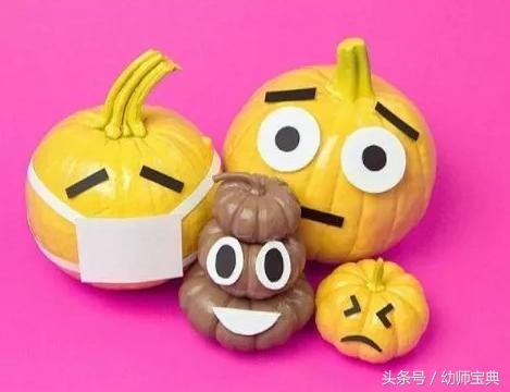 万圣节南瓜手工制作,万圣节幼儿园手工南瓜