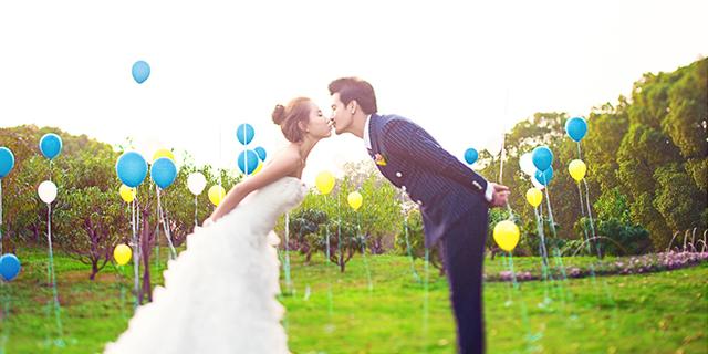 婚纱照外景拍摄姿势推荐,外景婚纱照姿势创意大全