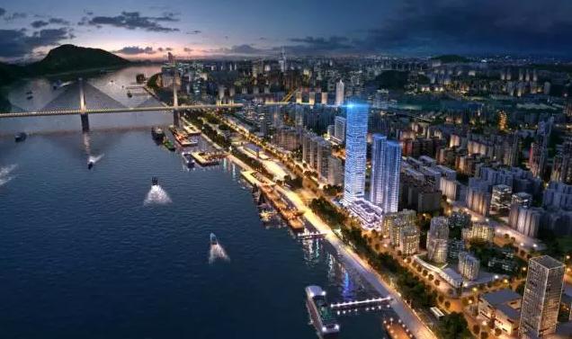 在宜昌滨江财富之路上,遇见国际繁华生活新篇章