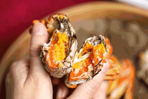 澳洲进口的大闸蟹,澳洲超市里的冰冻大闸蟹