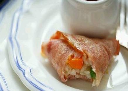 超火的培根芝士饭团也太好吃了,日本芝士培根饭团