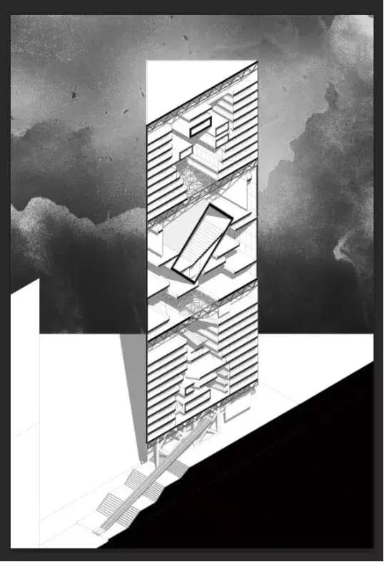 底图之上,如何P出惊艳考官的剖面效果图